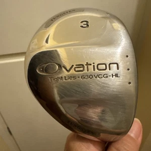 ADAMS Golf Ovation Tight Lies 630 VCG-HL Tungsten 3-Wood Club and Headcover - Picture 1 of 12