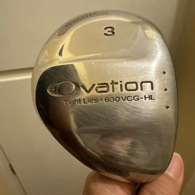 ADAMS Golf Ovation Tight Lies 630 VCG-HL Tungsten 3-Wood Club and Headcover - Image 1 of 4