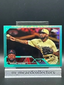 Miguel Castro 2023 Topps Chrome Update Series #USC57 Aqua Refractor /199 Arizona - Picture 1 of 2