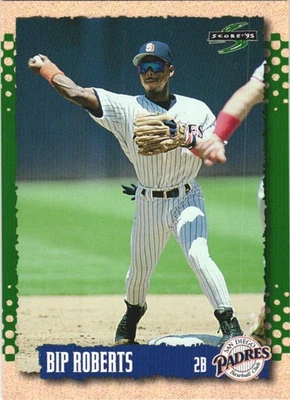 1995 Score #40 Bip Roberts San Diego Padres - Image 1 of 2
