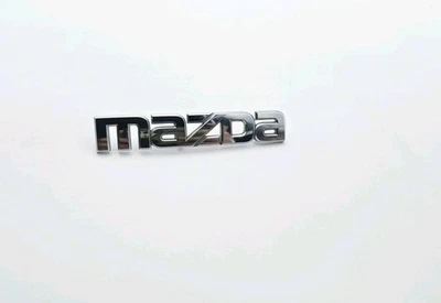2004-2013 MAZDA 3 MAZDA3 LETRA TRASEIRA SÍMBOLO EMBLEMA CROMADO LOGOTIPO EMBLEMA FABRICANTE DE EQUIPAMENTO ORIGINAL - Imagem 1 de 3