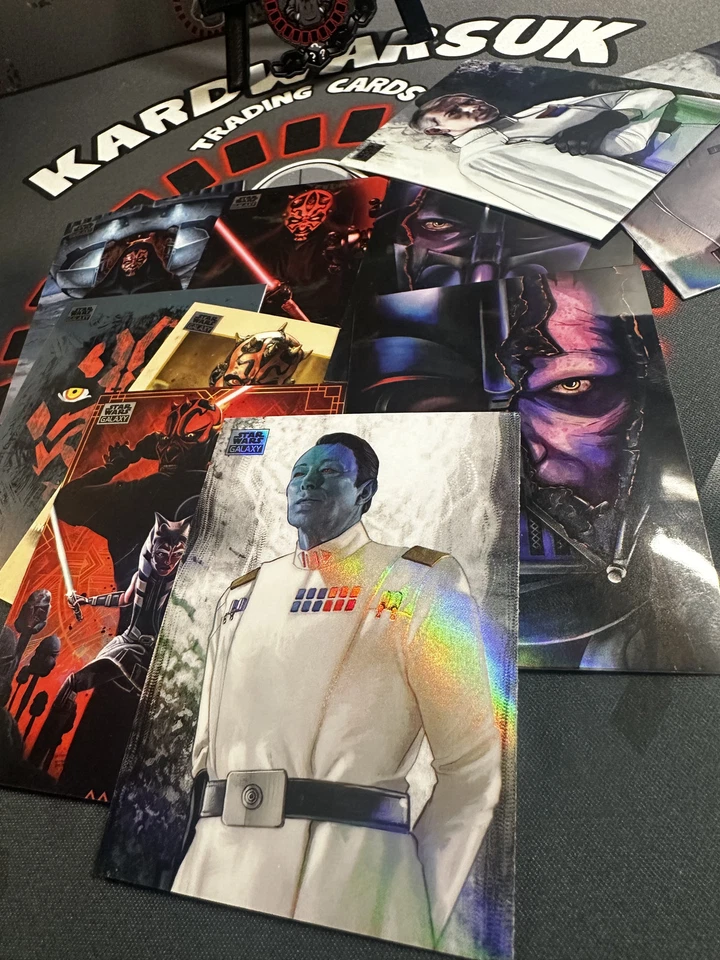 2024 Topps  Star Wars Galaxy  Chrome Refractor Pick Your Set Darth maul inserts  - Image 1 of 1