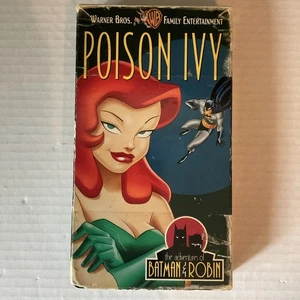 Vintage The Adventures of Batman & Robin - POISON IVY - VHS Deadly Female Enemy - Picture 1 of 7