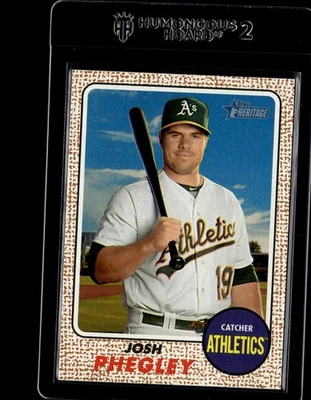 2017 Topps Heritage #55 Josh Phegley - Image 1 of 2