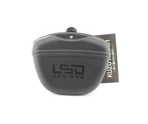 LSD Kuzu Pouch Silicon Clip on 11.5 x 13.5 cm Mat Black (9377) - Picture 1 of 6