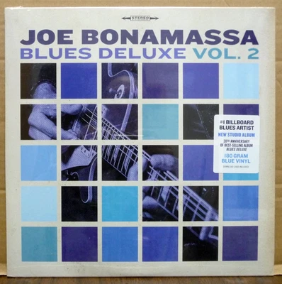 JOE BONAMASSA Blues Deluxe VOL 2 LP 180-gram BLUE COLORED VINYL LP NEW & SEALED Foto 1 de 3