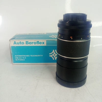 Beroflex Auto Tele 200mm F 3,5 Vintage Lens For Praktica Mount - Image 1 of 3