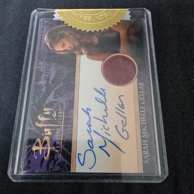 2017 Buffy the Vampire Slayer SARAH MICHELLE GELLAR Signed Card PSA/DNA Slabbed - Image 1 of 2
