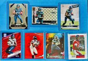 LOTTO 7 CARD DK 2019 Panini Prizm - Rookies DK Metcalf #343 (RC) FIRE π₯π₯π₯ - Foto 1 di 2