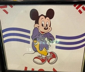 Gerahmter Disney Mickey Mouse Kunstdruck * C05-i - Bild 1 von 3
