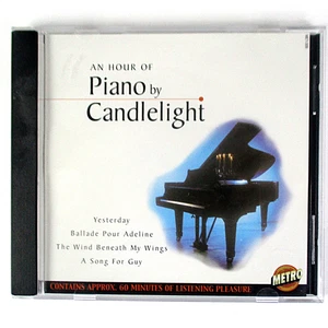 An Hour of Piano By Candlelight (CD Album,  2003 Metro) 20 Tracks - Imagen 1 de 3