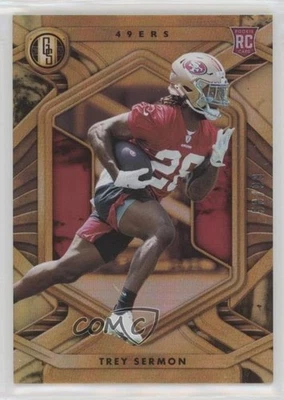 2021 Panini Gold Standard Rookies /99 Trey Sermon #129 Rookie RC - Image 1 of 2
