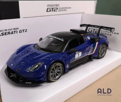 modellino auto scala 1/24 maserati gt2 modellini da collezione die cast - Immagine 1 di 4