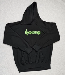 Sudadera con Capucha Goosebumps Grande Negra Bienvenido a Horrorland Doble Cara - Imagen 1 de 6