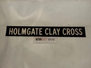 L161 Chesterfield Bus Blind 1950’s 36" GIFT - Holmgate Clay Cross - Picture 1 of 12