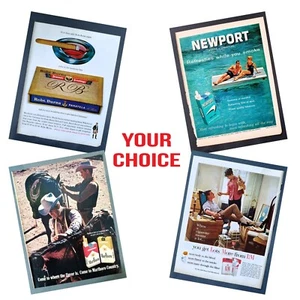 Vintage Ephemera TOBACCIANA TOBACCO  Collectible Magazine Print Advertisement - Picture 1 of 5