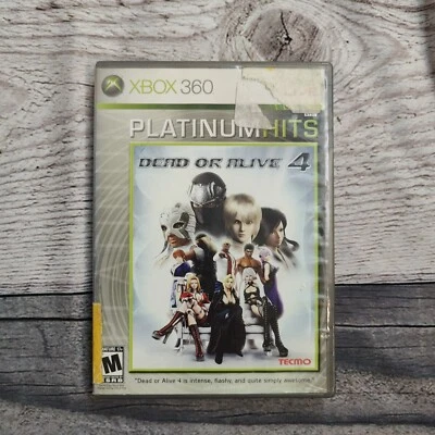 Dead or Alive 4 Platinum Hits (Microsoft Xbox 360, 2005) Video Game - Image 1 of 4