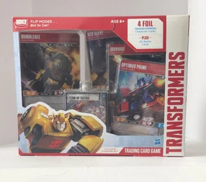 Tranformers Autobots 2-Player Trading Card Starter Set + 4 FOILS! New Dented Box - Picture 1 of 12