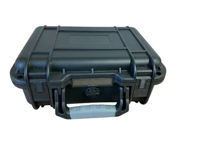 Waterproof Hard Protective Case No Foam Tool Box 10.8"x8.9"x4.5" - Image 1 of 4