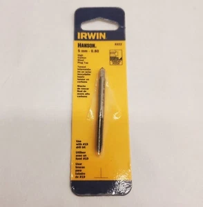 NUEVO IRWIN 8322 ACERO CARBONO CALIDAD 5MM X 0.80 ROSCA MÉTRICA GRIFO CORTE - Imagen 1 de 2