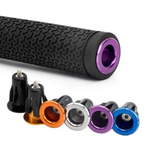 1Pair Bike Handlebar End Plugs Aluminum Alloy MTB Road Bicycle Handlebar End Cap - Picture 1 of 20