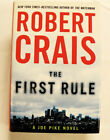Hardcover Book: The First Rule - A Joe Pike Novel, by Robert Crais, NYT Author