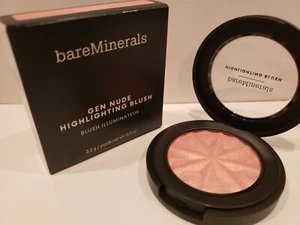 Bare Minerals ~ Gen Nude Highlighting Blush ~ Pink Glow ~ 0.11 oz ~ NIB - Picture 1 of 1