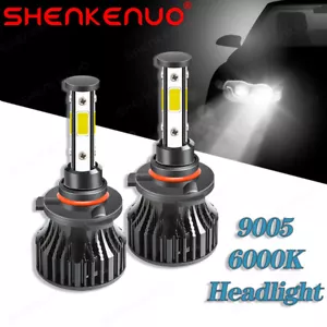 Kit de faros LED 9005 Blanco 6K Luz alta para JEEP Grand Cherokee 1999-2017 - Imagen 1 de 10