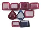 Mixed Shape 119.60CT Certified 100% Natural Sapphire,Ruby Loose Gemstones Lot