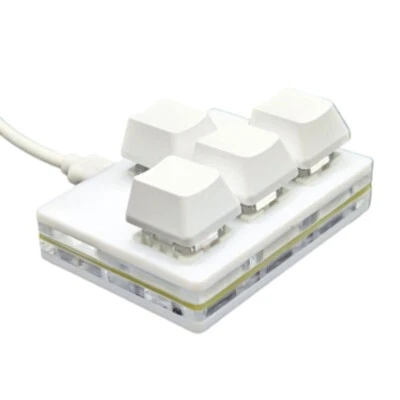 Mechanical Keyboard 4 Key Gaming Keyboard Fully Programmable Keypad for PC - Image 1 of 4