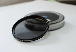New SONY 55mm Circular Polarizer Filter VF-55CPAM2 Carl Zeiss - Picture 1 of 1