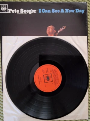 Pete Seeger – In Concert - I Can See A New Day 1964 LP Album vinyl record - Image 1 of 4