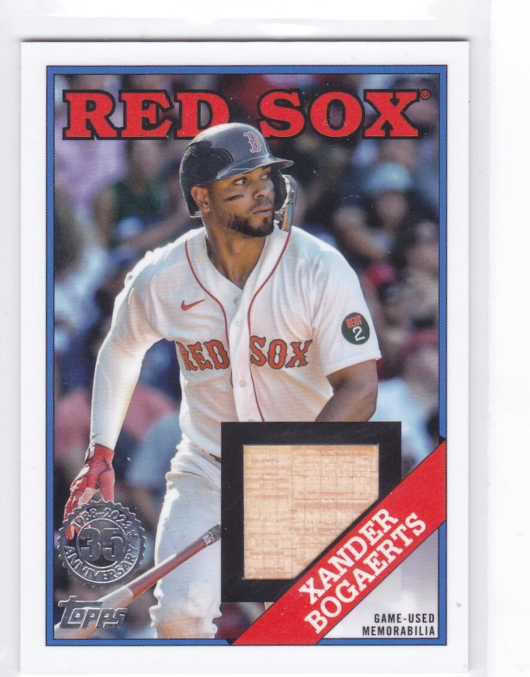 Xander Bogaerts 2023 Topps #88R-XB Bat Relic Boston Red Sox - Image 1 of 1