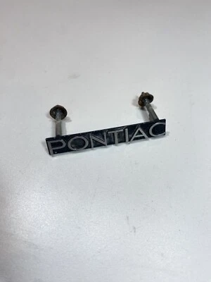 75 Original Pontiac Firebird 1975 transmisión am parachoques delantero parrilla emblema OEM 496662 Foto 1 de 4