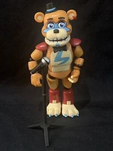 Funko Five Nights at Freddy's Glamrock Freddy Action Figure FNAF Complete - Picture 1 of 3