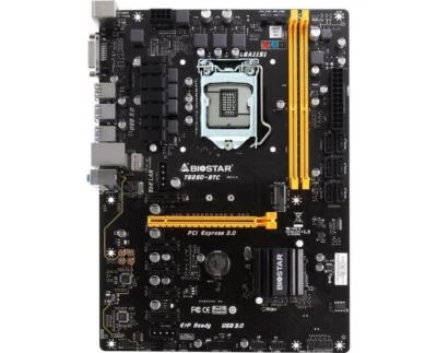 Biostar TB250-BTC Motherboard Socket LGA1151 Intel B250 DDR4 ATX - Image 1 of 4
