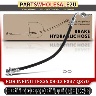 Manguera hidráulica de freno trasero izquierdo LH para INFINITI FX35 FX37 QX50 QX70 V6 3,5 L 3,7 L Foto 1 de 4
