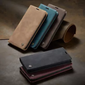 CaseMe Leder Hülle Schutzhülle Wallet Kartenfach Tasche Für iPhone 15 14 13 12Xs - Bild 1 von 43