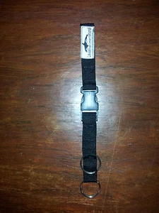 DUAL HEAVY DUTY DETACH BELT KEYRING FOB ( STAINLESS STEEL SPLIT RINGS ) - Picture 1 of 2