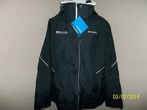 Brandneu Columbia Transquip/schwarz/Damen, groß wasserdicht/Winterjacke/Mantel - Bild 1 von 12