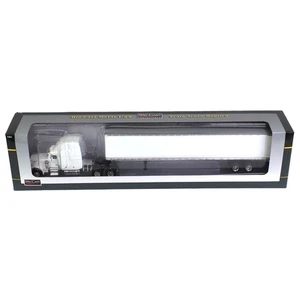 Spec Cast 1/64 White Peterbilt 379 with Sleeper and 53' Trailer with Single Rear - Picture 1 of 1