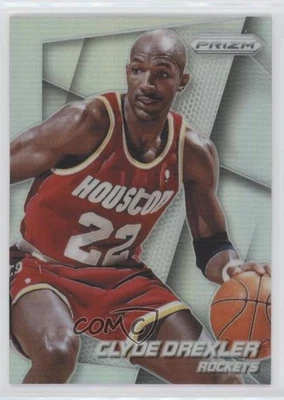 2014-15 Panini Prizm Silver Prizm Clyde Drexler #178 HOF - Image 1 of 2