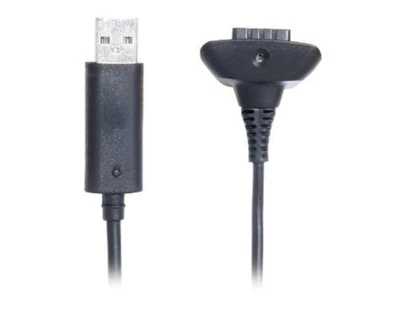 Dedicated Charging Connecting Cable For Xbox 360 Black - Image 1 of 3