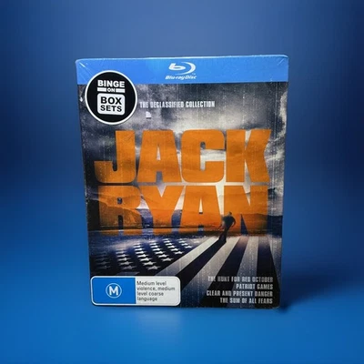 Jack Ryan Declassified (Blu-Ray) Collection. 4 movies - NEW+SEALED   - Image 1 of 4
