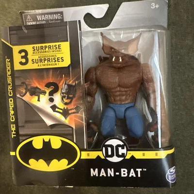 Figura MAN-BAT AÑO 2020 DC Comics The Caped Crusader Creature Chaos 4,5" 20125766 Foto 1 de 2