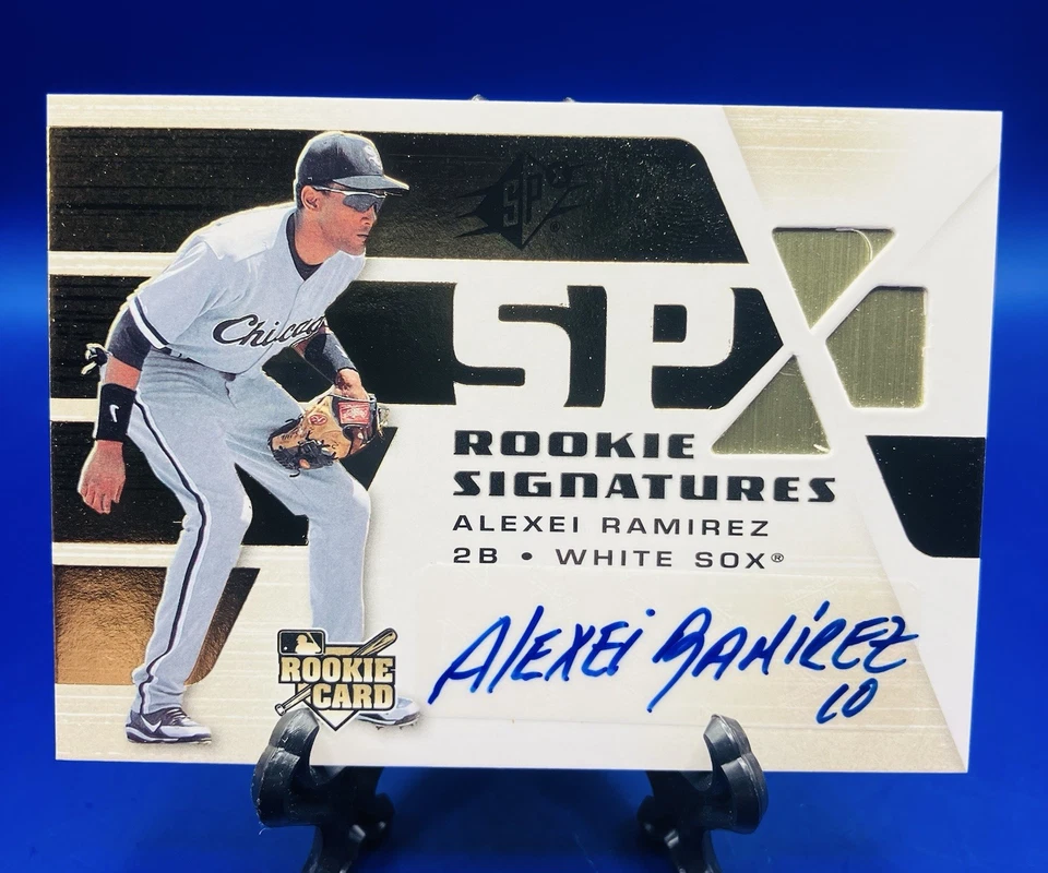 2008 SPx Rookie Signatures Alexei Ramirez #152 Rookie Auto RC - Image 1 of 2