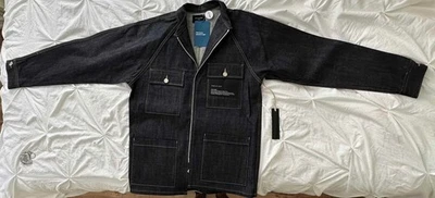 Chaqueta Denim Fear of God Ribete Crudo Quinta Colección Talla Pequeña Foto 1 de 4