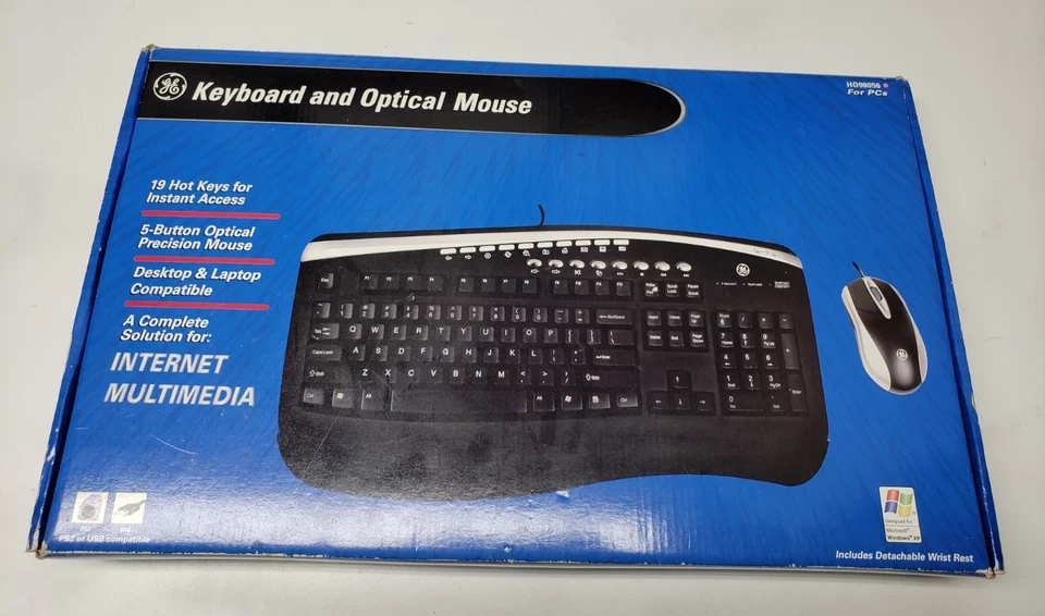 General Electric - Keyboard and Optical Mouse Model: 098056 - Image 1 of 4