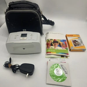HP Photosmart A516 Digital Compact Color Photo Inkjet Printer 4x6 - Picture 1 of 8