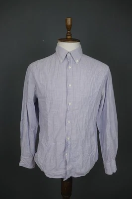 BRUNELLO CUCINELLI Cotton Collared Long Sleeve Button-Down Shirt Size XXL - Image 1 of 4